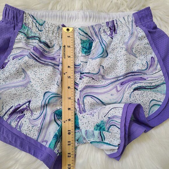 Athletic Works Running Shorts Reg Fit Lined Mid Rise Elastic Waist, SZ M - Picture 2 of 11